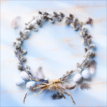 Привітання зі святом Великодня